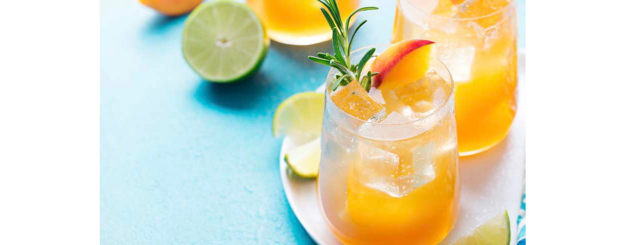 A Peachy Tropical Tea